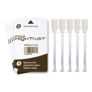 Evolis High Trust Adhesive Card | Evolis ACL001 Regular Cleaning Kit